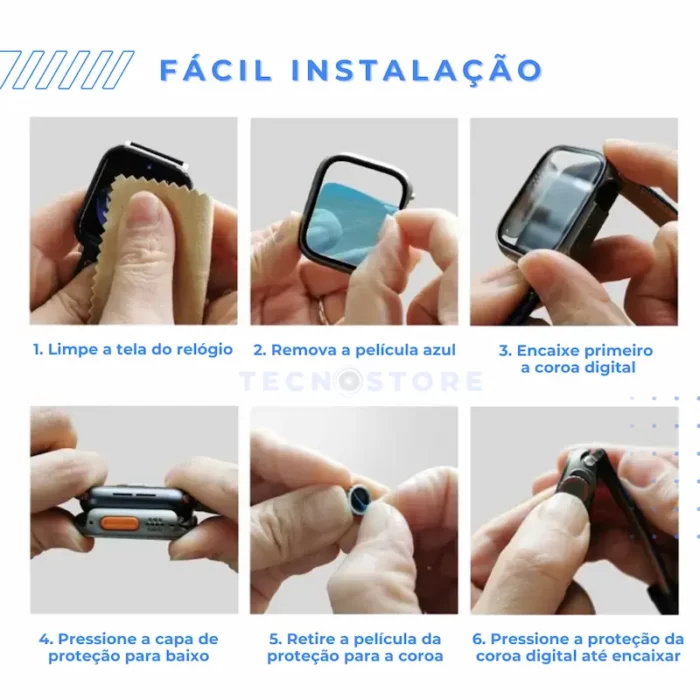 Capa de Proteção para Apple-Watch-3 - TecnoStore
