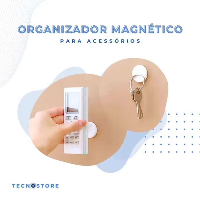 Organizador Magnético para Acessórios 1- TecnoStore